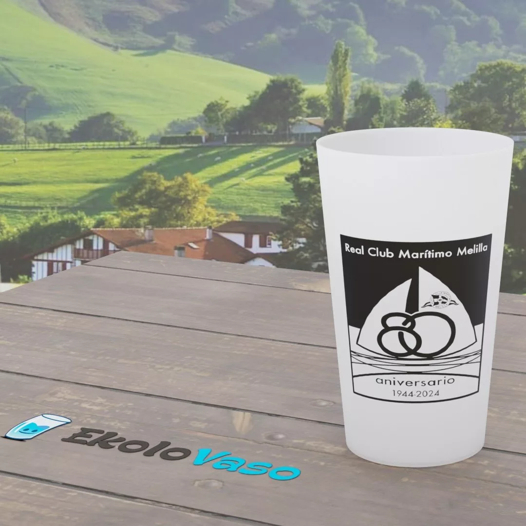 Vaso de 33 cl reutilizable y personalizable a 1 color - Imagen 3