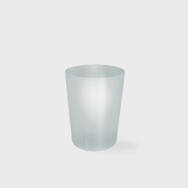 Vaso de 20 cl reutilizable y personalizable